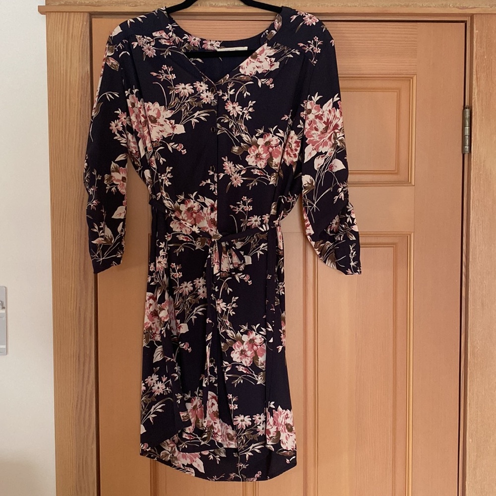 41 hawthorn mini/midi long sleeve dress size large